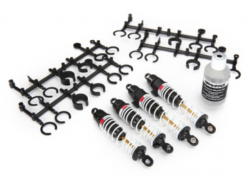 Shock Set Big Bore Complete (4) in the group Brands / T / Traxxas / Spare Parts at Minicars Hobby Distribution AB (425862)
