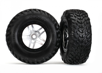 Tires & Wheels SCT S1/S-Spoke Black-Satin 4WD/2WD Rear TSM in the group Brands / T / Traxxas / Tires & Wheels at Minicars Hobby Distribution AB (425889R)