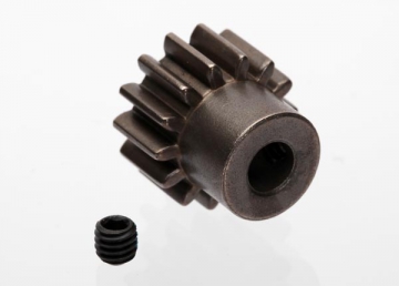 Pinion Gear 14T 1.0M for 5mm Shaft (Only with Steel Spur Gear) in the group Brands / T / Traxxas / Spare Parts at Minicars Hobby Distribution AB (426488X)