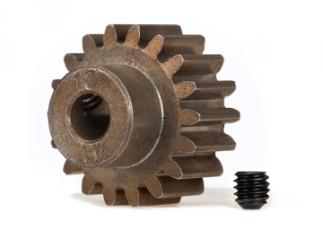 Pinion Gear 18T 1.0M for 5mm Shaft (Only with Steel Spur Gear) in the group Brands / T / Traxxas / Spare Parts at Minicars Hobby Distribution AB (426491X)