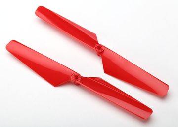 Rotor Blade Set Red (2)  Alias in the group Brands / T / Traxxas / Spare Parts at Minicars Hobby Distribution AB (426628)