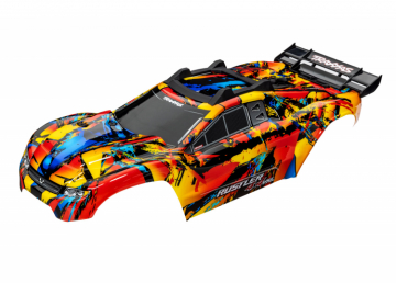 Body Rustler 4x4 Solar Flare Complete Clipless in the group Brands / T / Traxxas / Bodies & Accessories at Minicars Hobby Distribution AB (426718R)