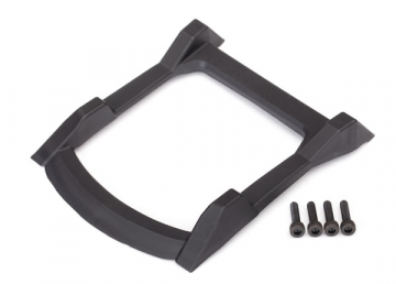 Body Skid Plate Roof Black Rustler 4x4 in the group Brands / T / Traxxas / Spare Parts at Minicars Hobby Distribution AB (426728)