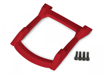 Body Skid Plate Roof Red Rustler 4x4 in the group Brands / T / Traxxas / Spare Parts at Minicars Hobby Distribution AB (426728R)