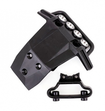 Bumper Front Kit (for LED Lights) Rustler 4x4 in the group Brands / T / Traxxas / Spare Parts at Minicars Hobby Distribution AB (426736X)