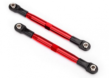 Toe Link Alu Red Front & Rear Complete (2) Rustler/Hoss 4x4, Raptor R in the group Brands / T / Traxxas / Spare Parts at Minicars Hobby Distribution AB (426742R)