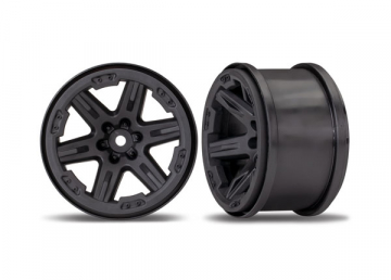 Wheels RXT Black 2.8 (2) in the group Brands / T / Traxxas / Tires & Wheels at Minicars Hobby Distribution AB (426772)