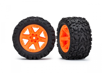 Tires & Wheels Talon Extreme/RXT Orange 2.8 4WD TSM (2) in the group Brands / T / Traxxas / Tires & Wheels at Minicars Hobby Distribution AB (426773A)
