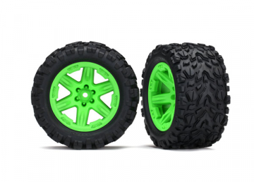 Tires & Wheels Talon Extreme/RXT Green 2.8 2WD Rear TSM in the group Brands / T / Traxxas / Tires & Wheels at Minicars Hobby Distribution AB (426774G)