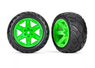 Tires & Wheels Anaconda/RXT Green 2,8 4WD, 2WD Front (TSM-Rated)(2) in the group Brands / T / Traxxas / Tires & Wheels at Minicars Hobby Distribution AB (426775G)