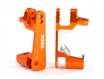 Caster Blocks Alu Orange L+R (2) in the group Brands / T / Traxxas / Spare Parts at Minicars Hobby Distribution AB (426832A)