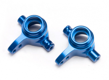 Steering Blocks Alu Blue L+R (2) in the group Brands / T / Traxxas / Spare Parts at Minicars Hobby Distribution AB (426837X)