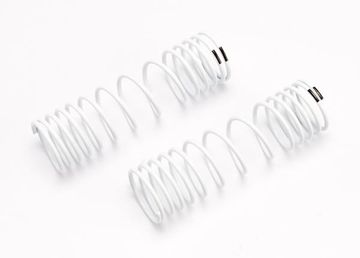 Shock Springs Rear White (Progressive)(2) in the group Brands / T / Traxxas / Spare Parts at Minicars Hobby Distribution AB (426858)