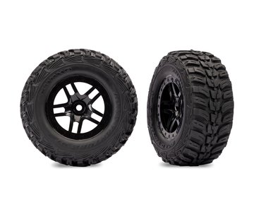 Däck & Fälg Kumho/S-Spoke Svart 4WD/2WD Bak (2)