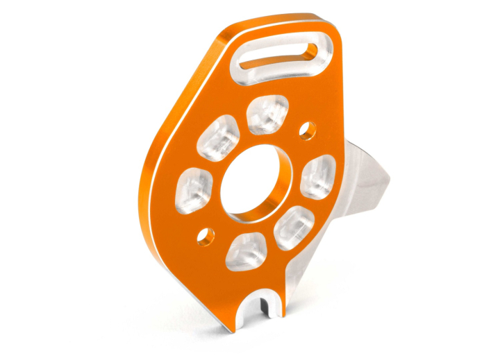 Motorplatta Alu Orange Stampede, Slash - 4x4, Hoss, Raptor R