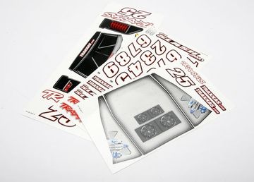 Decal Sheets 1/16 Slash in the group Brands / T / Traxxas / Spare Parts at Minicars Hobby Distribution AB (427013)