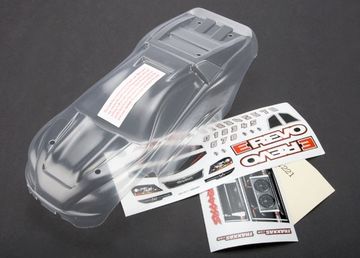 Body 1/16 E-Revo Clear in the group Brands / T / Traxxas / Bodies & Accessories at Minicars Hobby Distribution AB (427111)