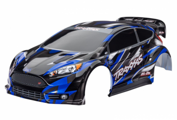 Body Ford Fiesta ST Rally Blue in the group Brands / T / Traxxas / Bodies & Accessories at Minicars Hobby Distribution AB (427418-BLUE)
