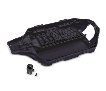 Chassisplatte Stahlgrau Slash 4x4