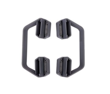Nerf Bars Slate Gray (2) Raptor R, Slash 4x4 (only LCG Chassis)