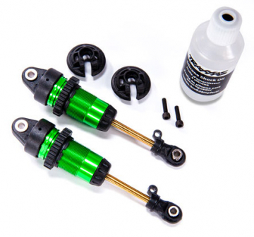 Shocks Green GTR Long without springs (2) in the group Brands / T / Traxxas / Spare Parts at Minicars Hobby Distribution AB (427461G)