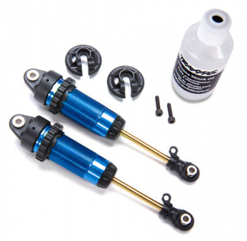 Shocks Blue GTR XX-Long without springs (2) in the group Brands / T / Traxxas / Spare Parts at Minicars Hobby Distribution AB (427462)