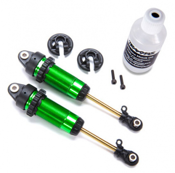 Shocks Green GTR XX-Long without springs (2) in the group Brands / T / Traxxas / Spare Parts at Minicars Hobby Distribution AB (427462G)