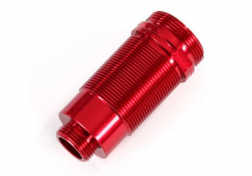 Shock Body Alu Red (PTFE) GTR Long in the group Brands / T / Traxxas / Spare Parts at Minicars Hobby Distribution AB (427466R)