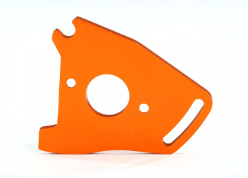 Motor Plate Orange  Rustler 4x4, Slash 4x4(LCG), Rally in the group Brands / T / Traxxas / Spare Parts at Minicars Hobby Distribution AB (427490A)