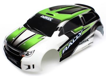 Body 1/18 Rally Green in der Gruppe Hersteller / T / Traxxas / Bodies & Accessories bei Minicars Hobby Distribution AB (427513)