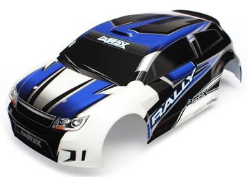 Body 1/18 Rally Blue in the group Brands / T / Traxxas / Bodies & Accessories at Minicars Hobby Distribution AB (427514)