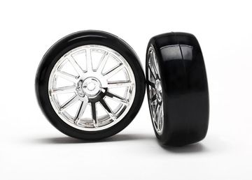 Däck & Fälg Slicks/12-Eker Krom LaTrax Rally (2)