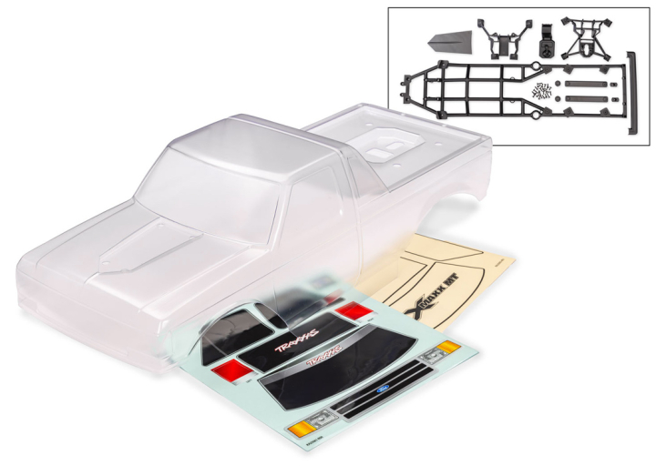 Body X-Maxx MT Ford F-150 Clear 2mm HD