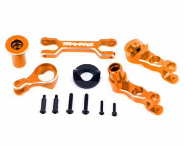 Steering Bellcranks Set Alu Orange X-Maxx in the group Brands / T / Traxxas / Accessories at Minicars Hobby Distribution AB (427746-ORNG)