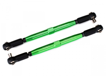 Toe Links Alu Green 158mm Adjustable (2) X-Maxx in the group Brands / T / Traxxas / Spare Parts at Minicars Hobby Distribution AB (427748G)