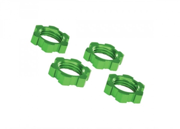 Wheel Nuts 17mm Alu Green (4) in the group Brands / T / Traxxas / Spare Parts at Minicars Hobby Distribution AB (427758G)