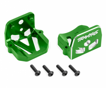 Motor Mounts Front & Rear Set Alu Green X-Maxx, XRT in the group Brands / T / Traxxas / Accessories at Minicars Hobby Distribution AB (427760-GRN)