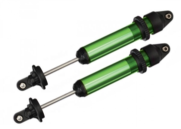 Shocks GTX Aluminium Green (2)  X-Maxx in the group Brands / T / Traxxas / Spare Parts at Minicars Hobby Distribution AB (427761G)