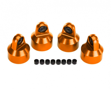 Shock Caps Aluminium Orange (for GTX #7761,7861) (4) in der Gruppe Modelle R/C / Autos / 1/5-1/6 Buggy/Truck bei Minicars Hobby Distribution AB (427764-ORNG)