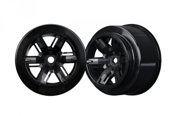Wheels X-Maxx Black (2) in the group Accessories & Parts / Car Tires & Wheels at Minicars Hobby Distribution AB (427771)