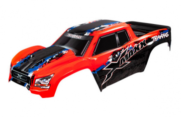 Body X-Maxx Red-X in the group Brands / T / Traxxas / Bodies & Accessories at Minicars Hobby Distribution AB (427811R)