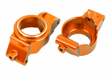 Caster Blocks L+R (Pair) Alu Orange X-Maxx, XRT in the group Brands / T / Traxxas / Accessories at Minicars Hobby Distribution AB (427832-ORNG)