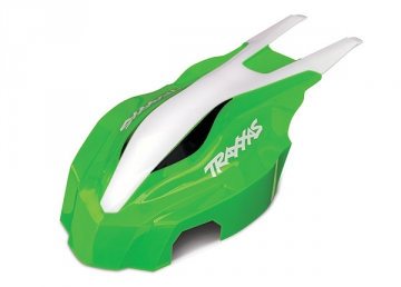 Canopy front Green/White Aton in the group Brands / T / Traxxas / Spare Parts at Minicars Hobby Distribution AB (427914)
