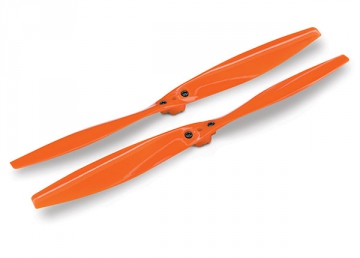 Rotorblad Orange, Aton (2) i gruppen Tillbehr & Delar / Flyg Propeller & Spinner hos Minicars Hobby Distribution AB (427930)