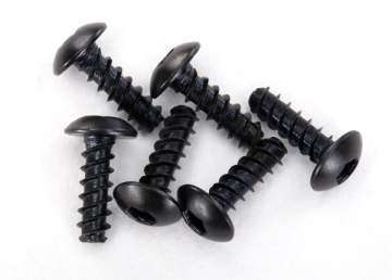 Screws 2.6x8mm Self-Tapping Button-head Hex Socket (6) in the group Brands / T / Traxxas / Hardware at Minicars Hobby Distribution AB (427943)
