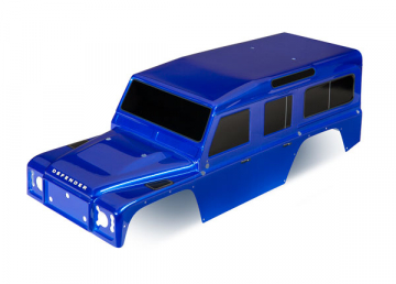Body Land Rover Defender Blue in the group Brands / T / Traxxas / Bodies & Accessories at Minicars Hobby Distribution AB (428011T)