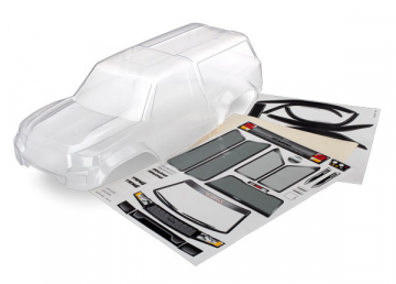 Body Camper TRX-4 Sport Clear in the group Accessories & Parts / Car Bodies & Accessories / Bodies 1/10 Truck/Rally at Minicars Hobby Distribution AB (428112)