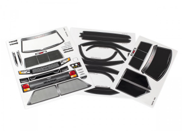Decal Sheet TRX-4 SPort in the group Brands / T / Traxxas / Bodies & Accessories at Minicars Hobby Distribution AB (428113)