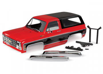 Body Chevy Blazer Red Complete in the group Brands / T / Traxxas / Models at Minicars Hobby Distribution AB (428130R)