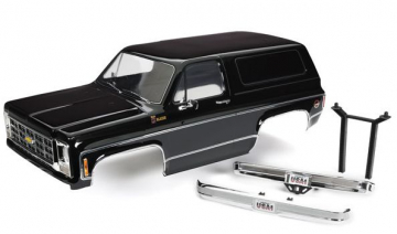 Body Chevy Blazer Black Complete in the group Brands / T / Traxxas / Bodies & Accessories at Minicars Hobby Distribution AB (428130T)